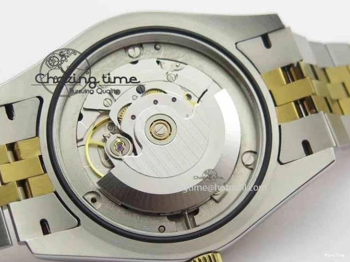 MiroTime 0125 Casual DateJust II 41mm SS YG BP Maker Best Edition White Dial On Jubilee Bracelet 3673